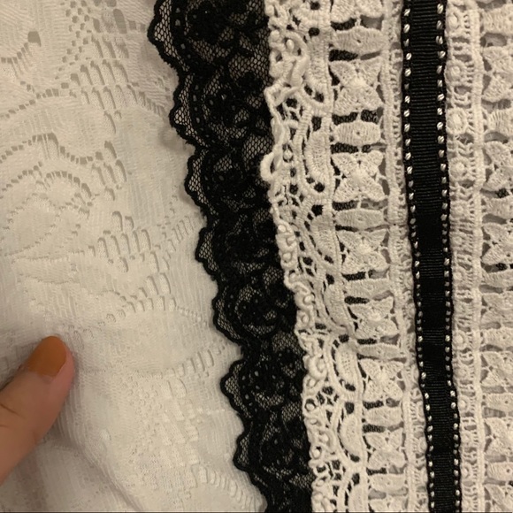 Lolita cute Vintage Bow Shirt - Picture 4 of 5